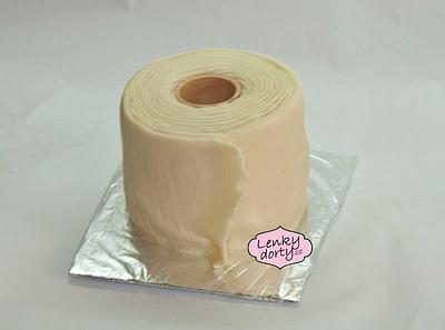  toilet paper - Cake by Lenkydorty