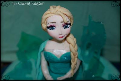 Elsa wishes all of you Merry Merry Christmas!! :):):) - Cake by The Curious Patissier