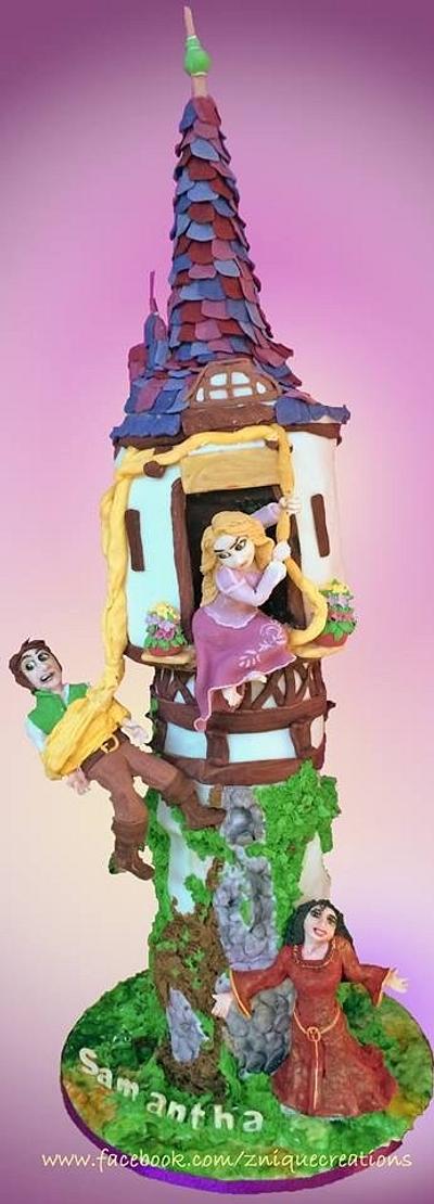 Repunzel Tower - Cake by Znique Creations