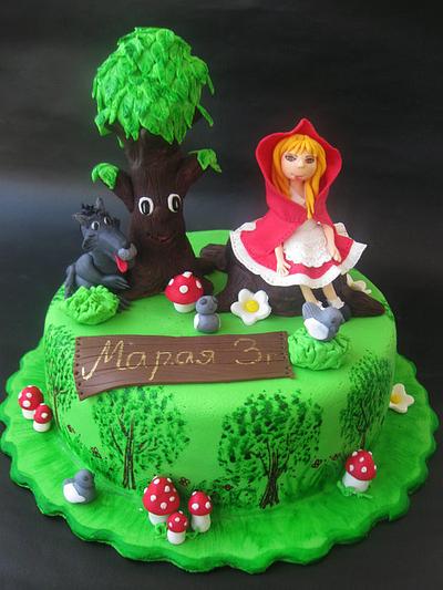 Red Riding Hood - Cake by Mariya Borisova