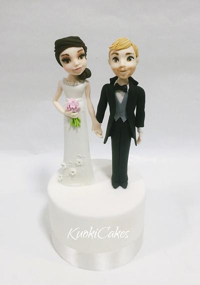 Wedding cake topper  - Cake by Donatella Bussacchetti