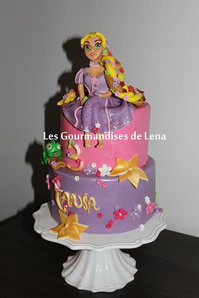 Princess Raiponce !! - Cake by HELENA - LGDL