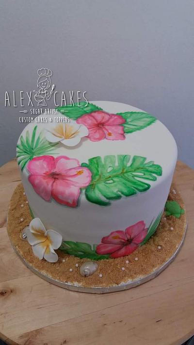 Beach theme cake - Cake by Alex