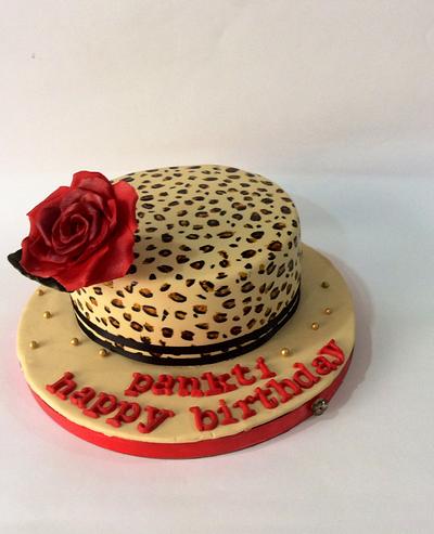 Cheetah print cake  - Cake by Signature Cake By Shweta
