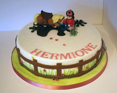 Thellwell pony inspired cake - Cake by Danielle Lainton