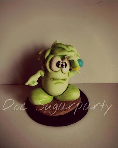 Chobin the Star Child topper - Cake by Doc Sugarparty
