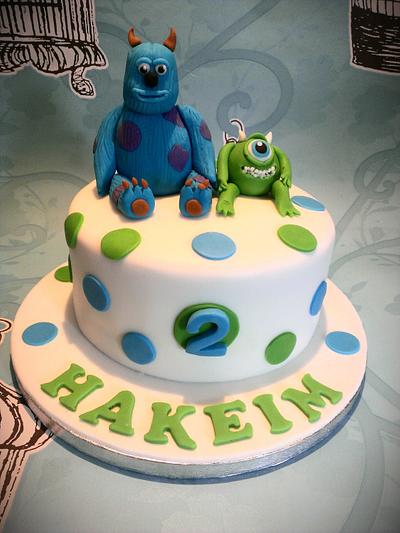 Mike and Sully - Cake by Cakes galore at 24