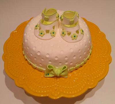 Christening cake topper - Cake by Clara