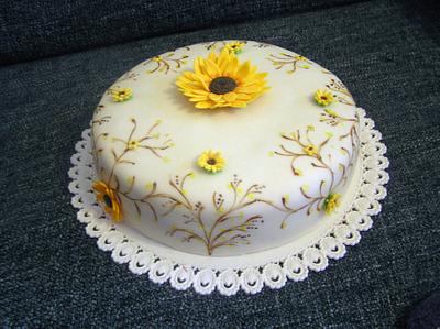 Sunflowers - Cake by Anka