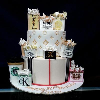 30th Birthday - Cake by The Custom Piece of Cake