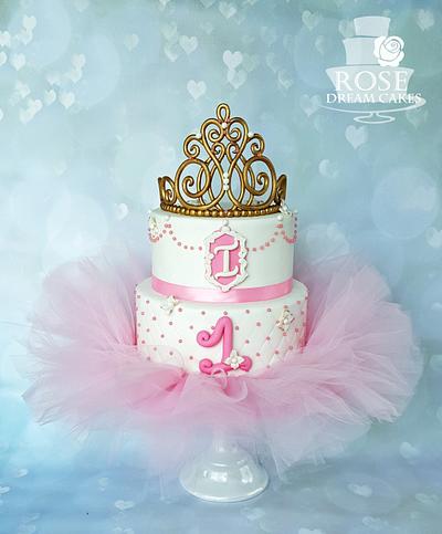 Tiara Tutu Cake - Cake by Rose Dream Cakes
