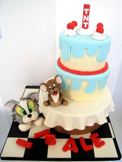 Tom and Jerry cake - Cake by Bella's Bakery