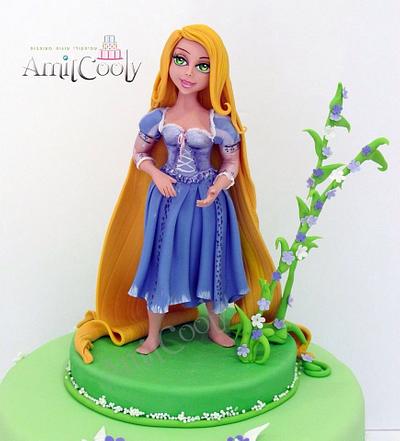 Princess riponsel - Cake by Nili Limor 