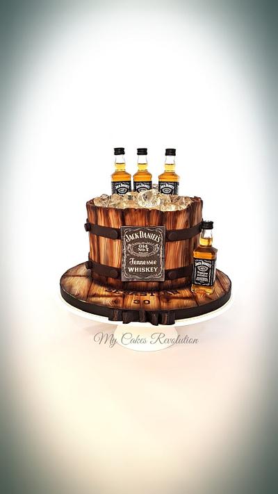 Jack Daniel's cake  - Cake by My Cakes Revolution 