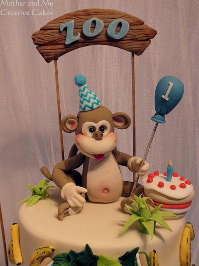 Zoo Cake - Cake by Mother and Me Creative Cakes