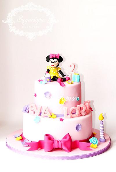 Minnie Mouse Cake - Cake by Sonia