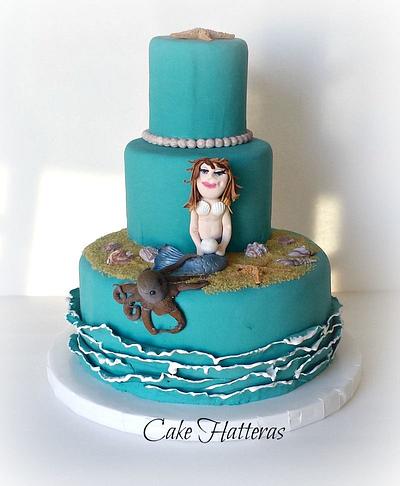 A Mermaid Cake  - Cake by Donna Tokazowski- Cake Hatteras, Martinsburg WV