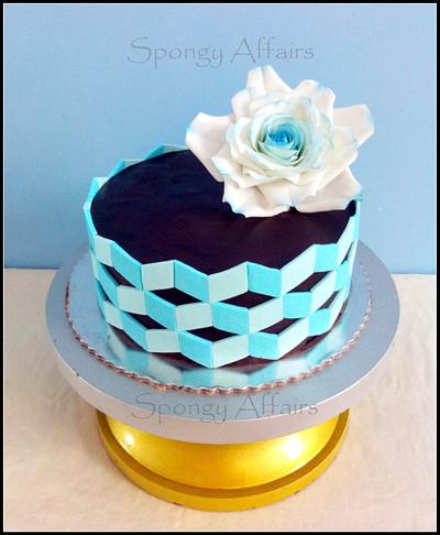 Simply Blue! - Cake by Meenakshi S