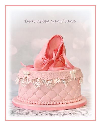Pink ballet  - Cake by Diane75