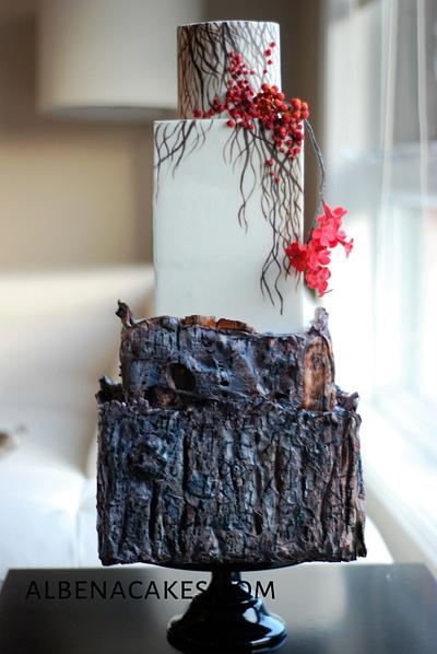 Winter Wedding Cake - Cake by Albena