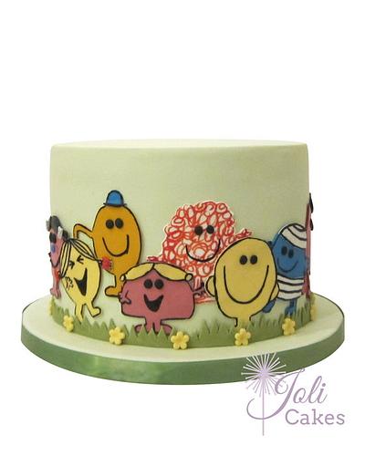 Mr Men & Little Miss Cake - Cake by jolicakes