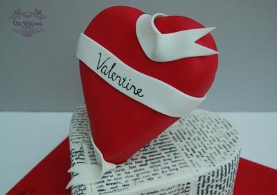 How do I love thee... - Cake by Deb Williams Cakes