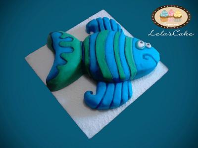 the fish cake  - Cake by Daniela Morganti (Lela's Cake)
