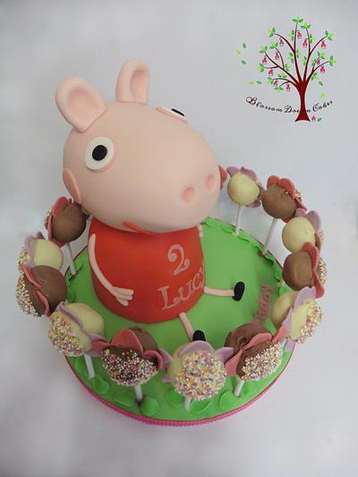 Peppa Pig - Cake by Blossom Dream Cakes - Angela Morris