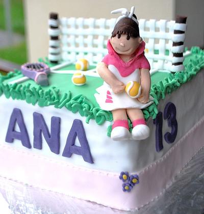 A TENIS CAKE  - Cake by Ainhoa