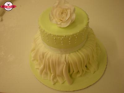 Wedding cake! - Cake by Wilma