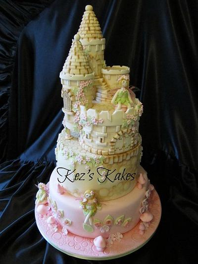 A Fairy Castle Cake - Cake by Kerry Rowe