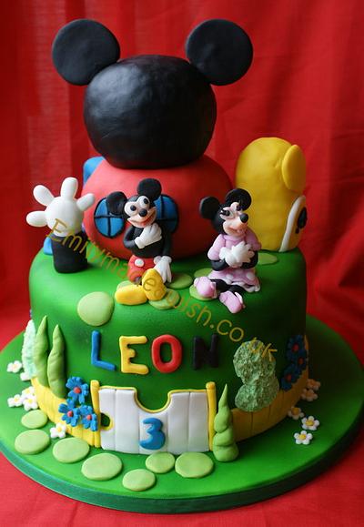 Mickey Mouse Clubhouse - Cake by Emilyrose