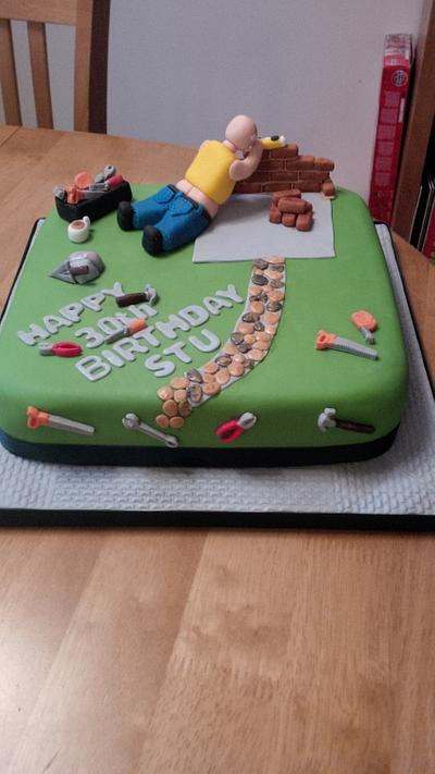Builder Cake - Cake by Little C's Celebration Cakes
