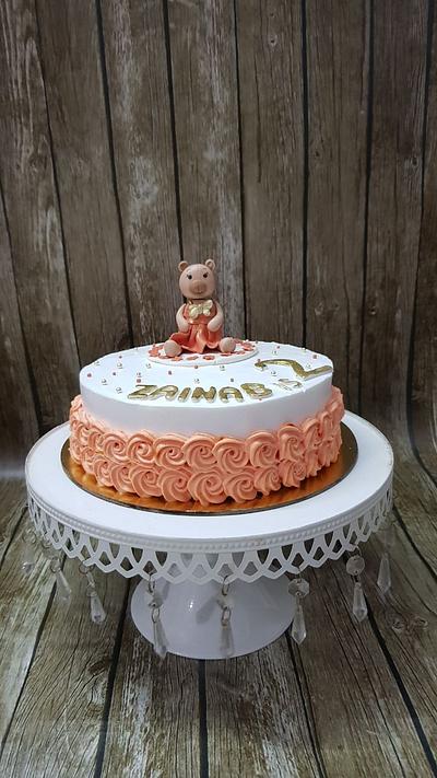 The lil teddy bear  - Cake by Neenu's Cakery