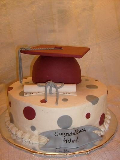 Haley's Graduation - Cake by Pamela