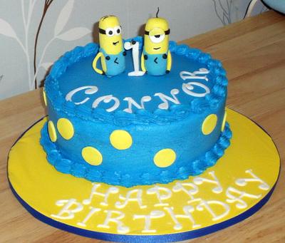 Minion Birthday - Cake by Crystal