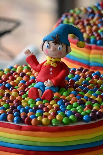 Noddy themed rainbow cake, smash cake and cupcakes - Cake by Lize van den Heever