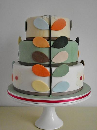Orla Kiely inspired cake - Cake by Karina Leonard