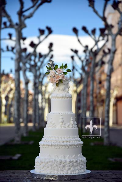 Wedding cakeWedding cein.sugarart - Cake by Crin sugarart