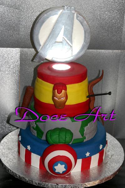 Avengers cake - Cake by Magda Martins - Doce Art