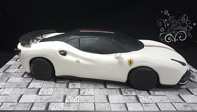 Ferrari 488GTB  - Cake by GoshCakes