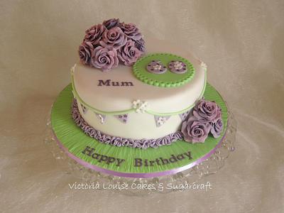 60th Birthday Cake - Cake by VictoriaLouiseCakes