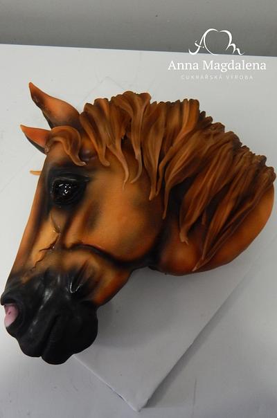 3D horse - Cake by crazycakes