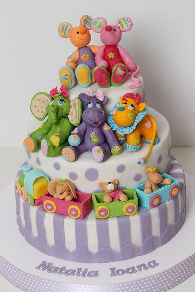 Toys for Natalia - Cake by Viorica Dinu