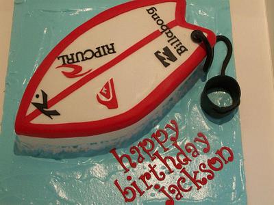 3d surfboard - Cake by Cakes and Cupcakes by Anita