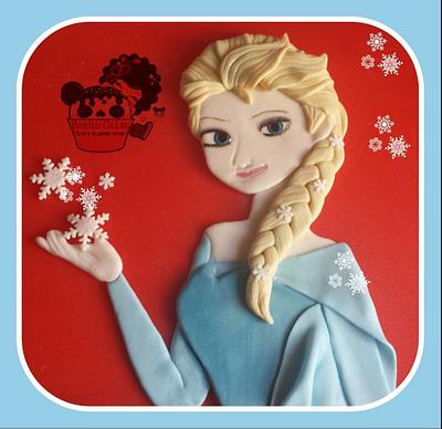 Elsa! - Cake by Bonito Cakes "Arte q se puede comer"