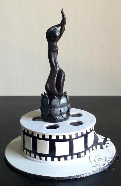 Black lady of film fare awards!!!  - Cake by Hima bindu