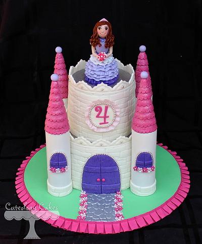 Castle Cake - Cake by Cuteology Cakes 