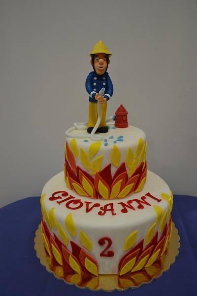 Fireman Sam birthday cake - Cake by DolciCapricci