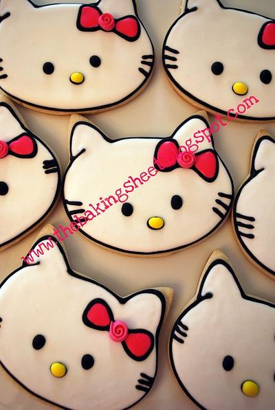 Hello Kitty Cookies! - Cake by Loren Ebert